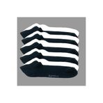 Elevold Premium 10 Çift Bambu Erkek Sıkmaz İz Bırakmaz Lastikli Patik Çorap (5 Siyah + 5 Beyaz) (SİYAHBEYAZ, 36-41)