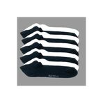 Elevold Premium 10 Çift Bambu Erkek Sıkmaz İz Bırakmaz Lastikli Patik Çorap (5 Siyah + 5 Beyaz) (SİYAHBEYAZ, 41-46)