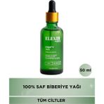 Elexir Eva BİBERİYE YAĞI | SAÇ, KAŞ VE KİRPİK BAKIM YAĞI | %100 SAF BİTKİSEL BAKIM DESTEĞİ 50 ML - haki