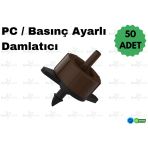 Elf Pc (Basınç Ayarlı) Damlatıcı 8Lt - 50 Adet