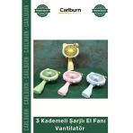 #Elfanı Taşınabilir Usb Sessiz Mini Soğutucu Ergonomik Çanta Boyu 3 Kademeli Şarjlı El Fanı Vantilatör
