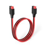 ELFCULB Anderson Uzatma Kablosu,12AWG Güneş Uzatma Kablosu Anderson Konnektör,Taşınabilir Güç İstasyonu Güneş Jeneratörü Güneş Paneli ile Uyumlu (2FT)