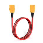 ELFCULB XT90 Konnektörler Kablosu, 10AWG XT90 Erkek - Dişi Uzatma Kablosu RC Pil Güneş Taşınabilir Güç İstasyonu ve Güneş Paneli (6FT)
