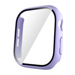Elfia Apple ile Uyumlu Watch 10 46mm Ekran Koruyucu Darbe Korumalı Kasa Koruma Gard35 Mor