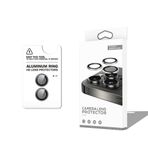 Elfia Apple iPhone 17 ile Uyumlu Safir Kamera Lens Koruyucu Parmak İzi Bırakmayan Anti Reflective, Gri