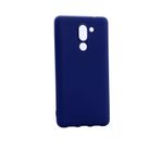Elfia Huawei GR5 2017 Kılıf Silikon Mat Renkli Kılıf Prem Lacivert