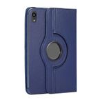 Elfia iPad Mini 2021 (6.Nesil) ile Uyumlu 360 Dönebilen Standlı Kılıf Lacivert