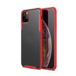 Elfia iPhone 11 Pro ile Uyumlu Köşeleri Darbe Korumalı Airbag Arka Kısım Buzlu Tarz Kılıf, Volks Kırmızı
