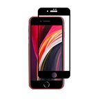 Elfia iPhone SE 2022 ile Uyumlu Ekran Koruyucu Cam Tam Kapatan, Dias Siyah