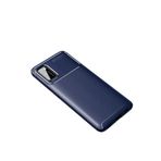 Elfia Samsung Galaxy A02S ile Uyumlu Kılıf Silikon Karbon İnce Esnek Lens Korumalı Tarz Mat Parmak İzi Bırakmayan Kapak Negro Lacivert