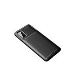 Elfia Samsung Galaxy A02S ile Uyumlu Kılıf Silikon Karbon İnce Esnek Lens Korumalı Tarz Mat Parmak İzi Bırakmayan Kapak Negro Siyah
