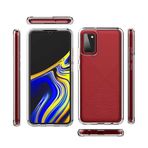 Elfia Samsung Galaxy A02S ile Uyumlu Şeffaf Sert Silikon Darbe ve Kamera Lens Korumalı Tank Kılıf, Coss Renksiz