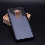 Elfia Samsung Galaxy S9 Plus ile Uyumlu Silikon Parlak Simli İnce Kılıf, Siyah