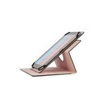 Elfia Samsung Galaxy Tab S2 8.0 T710 Tablet Kılıf 360 Derece Dönebilen Standlı Kılıf Rose Pembe