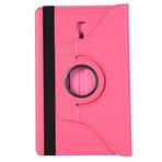 Elfia Samsung Galaxy Tab S4 T830 ile Uyumlu 360 Dönebilen Standlı Kılıf Pembe Koyu