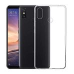 Elfia Xiaomi Mi 8 SE ile Uyumlu Kılıfı Şeffaf Silikon Ultra İnce Tarz Kapak Süper