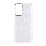 Elfia Xiaomi Poco M4 Pro 5G ile Uyumlu Parlak Desenli İnce Sert Silikon Kılıf, Sidney Butterfly No2