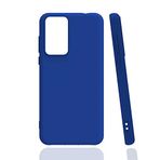 Elfia Xiaomi Poco X3 GT ile Uyumlu Silikon Renkli Mat Kılıf, Biy Mavi