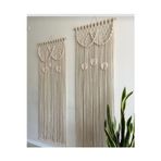 Elfidaa Wood Makrome Kapı Perdesi(120 Cm )