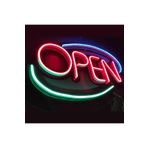 ELFİMO Neon Led Işıklı Open Yazısı 35x24cm