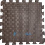 Elga Tatami Eva Zemin Minderi 50X50X1,3 cm Çocuk Oyun Spor Yoga Pilates Puzzle Kare Desen - Kahverengi