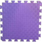 Elga Tatami Eva Zemin Minderi 50X50X1,3 cm Çocuk Oyun Spor Yoga Pilates Puzzle Kare Desen - Mor