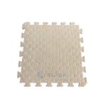 Elga Trading 50x50 Tatami Minder 1.3 Cm – Kaymaz Eva Spor - Kamp - Oyun Minderi | Puzzle Zemin Kaplama | Yumuşak, Darbe Emici Bej