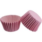 Elgala Muffin Cupcake Kek Kalıbı Kapsülü Özel Pet Kapsül 25 Adet Yeşil Renk - Pembe