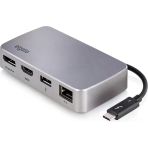 Elgato Thunderbolt 3 Dock Mini, 1 X Usb 3.1, 1 X Hdmi, 1 X Display Port, Gigabit Ethernet, Windows V