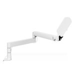 Elgato Wave Mic Arm Pro White – 360° dönebilen mikrofon kolu, düşük profilli ve gazlı yaylı, Elgato mikrofonları/Shure SM7B/HyperX/Rode/Blue Yeti ve daha fazlası ile uyumlu – Yayın/Podcasting için