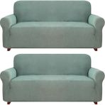Elgeyar Likrali Koltuk, Kanepe, Çekyat Örtüsü Lastikli, Pitikare Desen3+3 - 180 x 230 cm - Mint