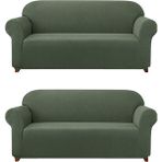 Elgeyar Likrali Koltuk, Kanepe, Çekyat Örtüsü Lastikli, Pitikare Desen3+3 - 180 x 230 cm - Yeşil