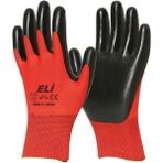 Eli Nitril İş Güvenlik Eldiveni - Kırmızı - 10/Xl - 1 Çift - Paket