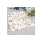 Eliana Home Dijital Baskı Yıkanabilir Kaymaz Taban Salon Halısı Ve Yolluk LNA0692, Kahverengi, 120 x 180