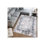 Eliana Home Dijital Baskı Yıkanabilir Kaymaz Taban Salon Halısı Ve Yolluk LNA0698, Gri, 180 x 300