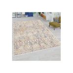 Eliana Home Dijital Baskı Yıkanabilir Kaymaz Taban Salon Halısı Ve Yolluk LNA0718, Sarı, 100 x 200
