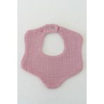 Elibaby Organik Pamuk 8 Katlı Multi Müslin Çiçek Model Bebek Salya Ve Mama Önlüğü, Fular, Yakalık - Standart - Pembe