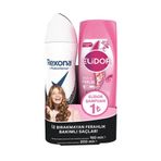 Elidor 200 ml Güçlü ve Parlak Şampuan + 150 ml Rexona Invisible Black & White Kadın Sprey Deodorant