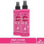Elidor 200 ml x2 Güçlü Ve Parlak Sıvı Saç Bakım Kremi Renkli Formül E Vitamini Ve Kolajenle Zenginleştirilmiş