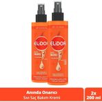 Elidor 2x200 ml Superblend Anında Onarıcı C Vitamini Keratin Seramid Sıvı Saç Bakım Kremi