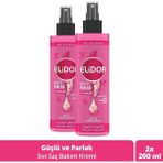 Elidor 2x200 ml Superblend Güçlü ve Parlak E Vitamini Makademya Yağı Kolajen Sıvı Saç Bakım Kremi