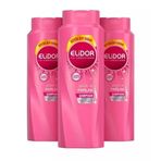 Elidor 3x650 ml Güçlü ve Parlak 2'si 1 Arada Şampuan
