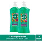 Elidor 7/24 Belirgin Bukleler 2x265 ml Şekillendirici Saç Bakım Kremi
