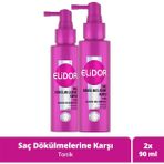 Elidor 90 ml X2 Dökülme Karşıtı Tonik Güçlendirici Argan Yağı ile Zayıf Saçlar İçin - Renksiz
