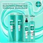 Elidor Belirgin Bukleler 4’lü Saç Bakım Seti – Şampuan, Saç Kremi, Deniz Tuzu Etkili Saç Spreyi ve Bukle Şekillendirici