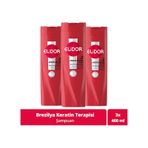 Elidor Brezilya Keratin Terapisi Saç Bakım Şampuanı 3 x 400 ML
