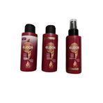 Elidor Brezilya Keratin Terapisi Şampuan & Saç Kremi & Saç Bakım Sütü 90 ml