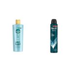 Elidor Collagen Blends Sülfatsız Saç Bakım Şampuanı Always Young Onarıcı ve Yıpranma Karşıtı (350 ml) ve Rexona Men Erkek Sprey Deodorant Xtra Cool 72 Saat Kesintisiz Üstün Koruma 200 ml