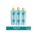 Elidor Collagen Blends Sülfatsız Saç Bakım Şampuanı Always Young Yıpranma Karşıtı Onarıcı 350 ml x3