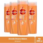 Elidor Saç Bakım Şampuanı Anında Onarıcı 200 ml x4
